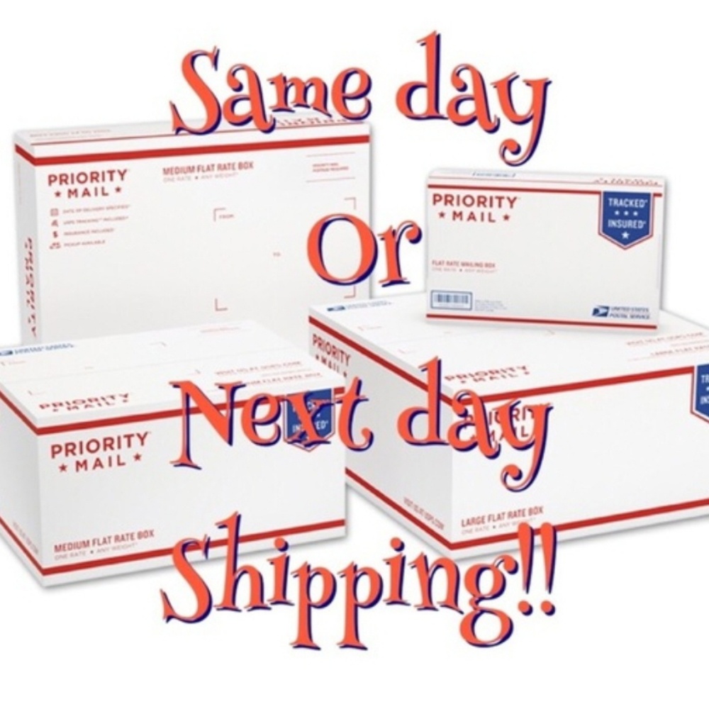 Same or next day shipping!!